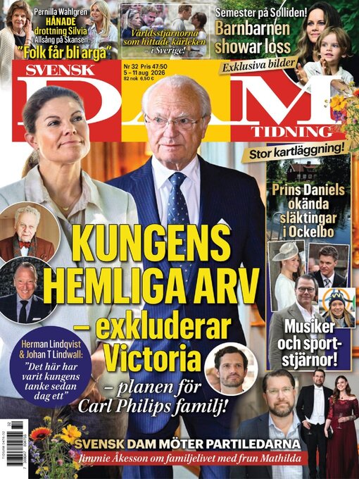 Cover image for Svensk Damtidning